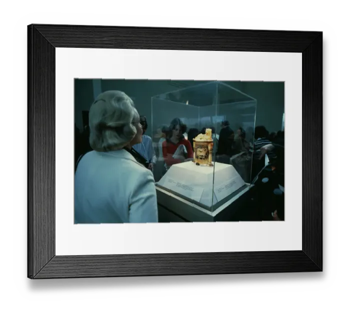 Framed Print : Treasures Of Tutankhamun Exhibition, New York Framed Print : Treasures Of Tutankhamun Exhibition, New York