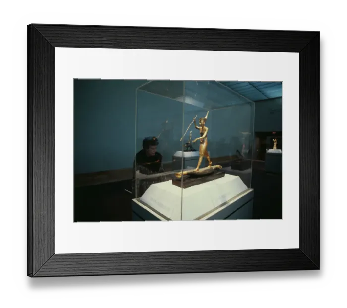 Framed Print : Treasures Of Tutankhamun Exhibition, New York Framed Print : Treasures Of Tutankhamun Exhibition, New York