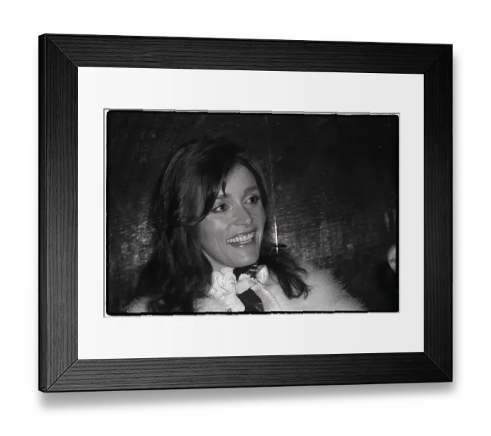 Framed Print : Margot Kidder At Benefit Premier Framed Print : Margot Kidder At Benefit Premier
