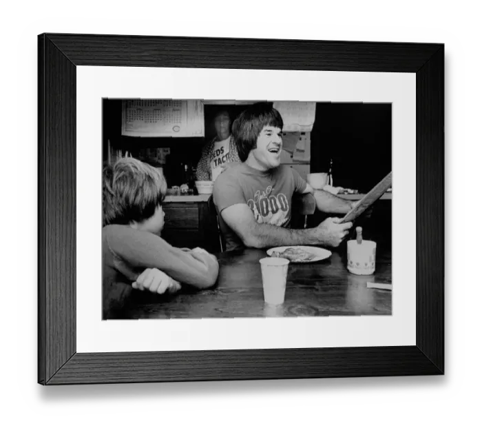 Framed Print : Pete Rose With Wife Karolyn And Son Pete Jr Framed Print : Pete Rose With Wife Karolyn And Son Pete Jr