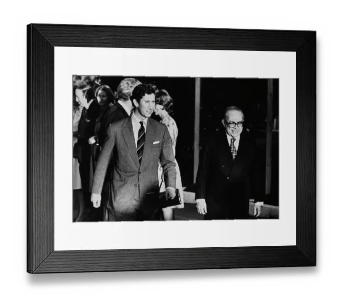 Framed Print : Prince Charles In Brazil