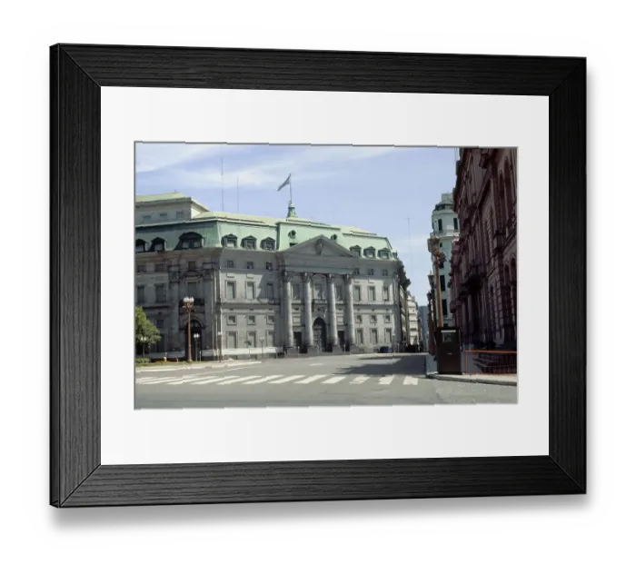 Framed Print : National Bank Of Argentina Framed Print : National Bank Of Argentina