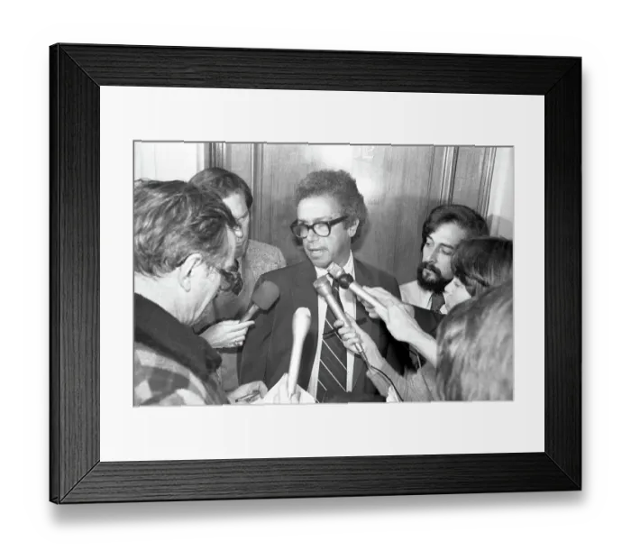 Framed Print : Harvey Milk Slaying Press Conference Framed Print : Harvey Milk Slaying Press Conference