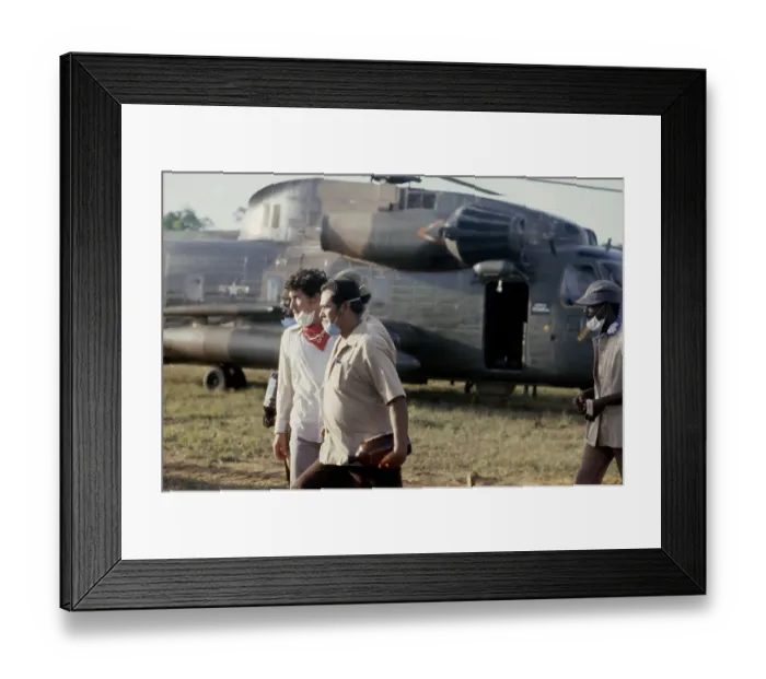 Framed Print : Jonestown Suicide Aftermath
