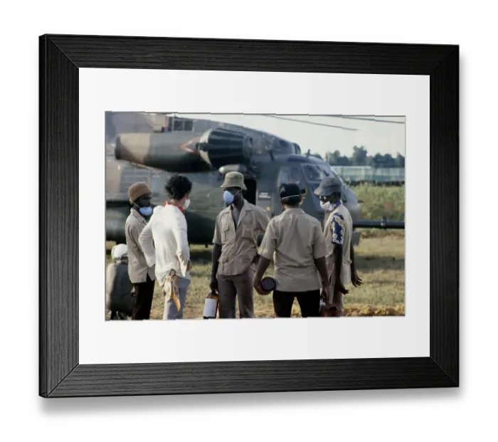 Framed Print : Jonestown Suicide Aftermath Framed Print : Jonestown Suicide Aftermath