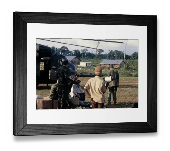 Framed Print : Jonestown Suicide Aftermath