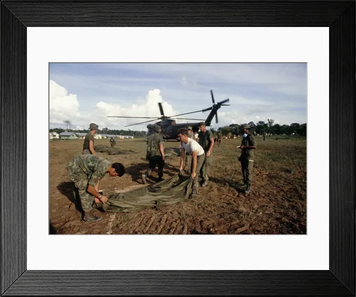 Framed Print : Jonestown Suicide Aftermath Framed Print : Jonestown Suicide Aftermath