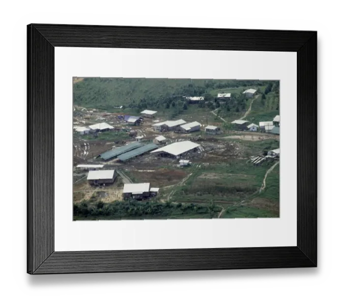 Framed Print : Peoples Temple Compound Framed Print : Peoples Temple Compound