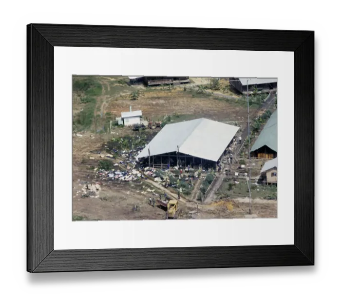 Framed Print : Peoples Temple Compound Framed Print : Peoples Temple Compound