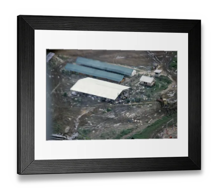 Framed Print : Peoples Temple Compound Framed Print : Peoples Temple Compound