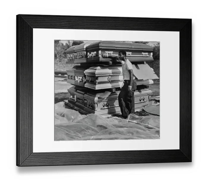 Framed Print : The Jonestown Mass Suicide