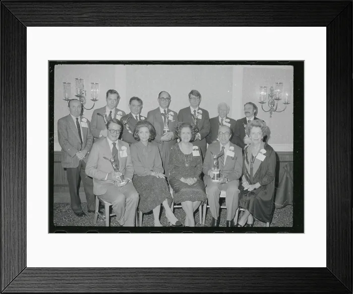 Framed Print : Portrait of Participants of Albert Lasker Award Ceremony Framed Print : Portrait of Participants of Albert Lasker Award Ceremony