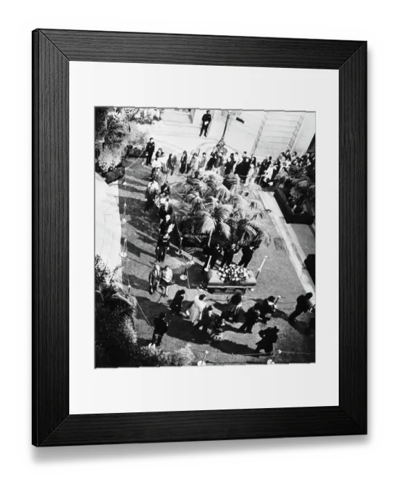 Framed Print : Mourners Around Milk and Moscone's Caskets Framed Print : Mourners Around Milk and Moscone's Caskets