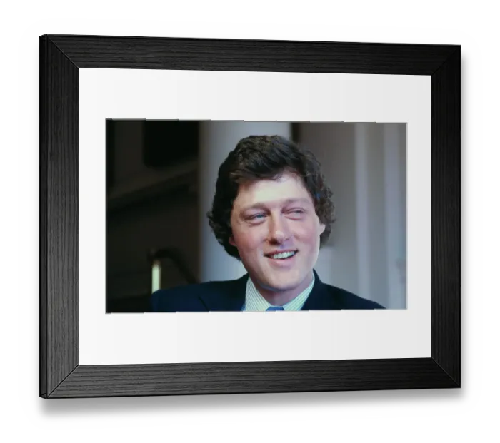Framed Print : Once Governor Bill Clinton Framed Print : Once Governor Bill Clinton