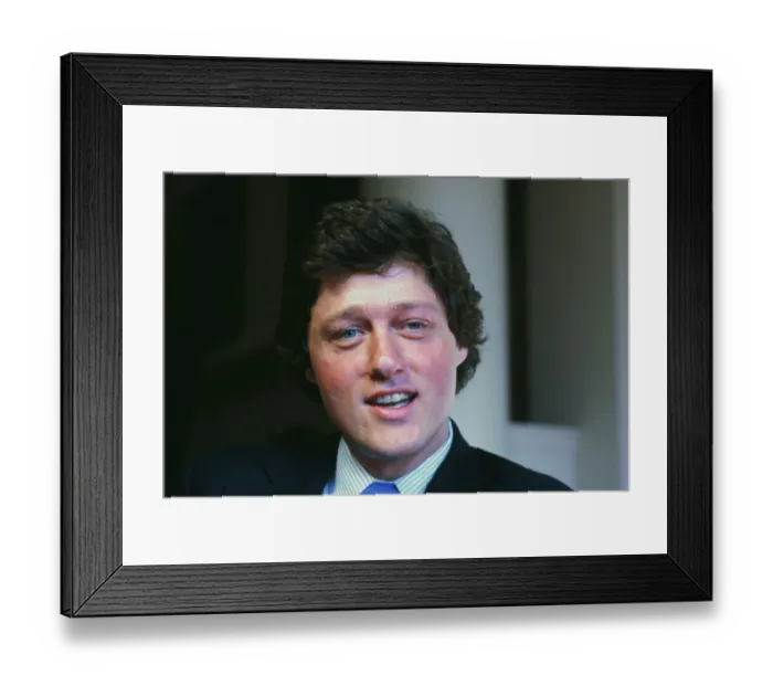 Framed Print : Once Governor Bill Clinton Framed Print : Once Governor Bill Clinton