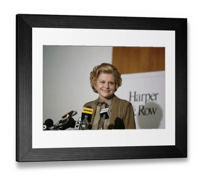 Framed Print : Betty Ford Framed Print : Betty Ford