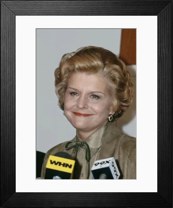 Framed Print : Betty Ford Framed Print : Betty Ford
