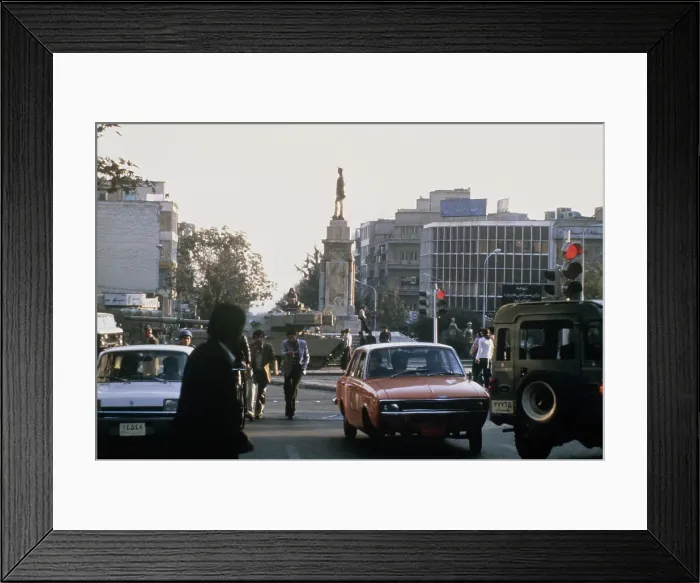 Framed Print : Tanks In Teheran Framed Print : Tanks In Teheran