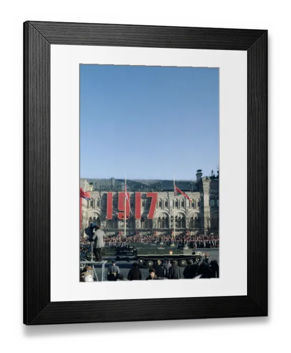 Framed Print : Military Parade In Red Square Framed Print : Military Parade In Red Square