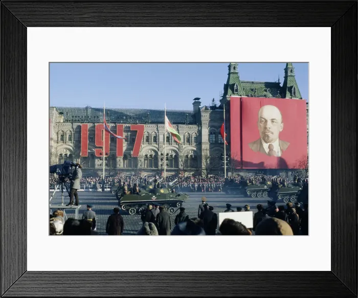 Framed Print : Military Parade In Red Square