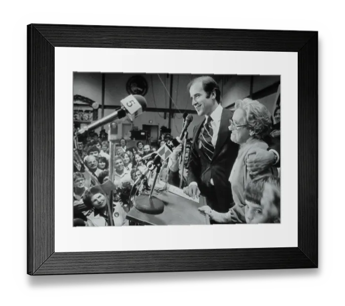 Framed Print : Senator Joseph Biden Jr Framed Print : Senator Joseph Biden Jr