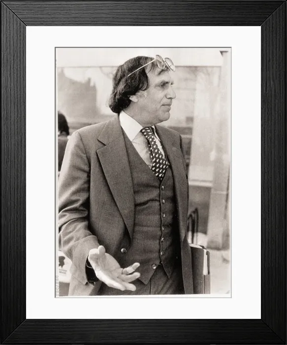 Framed Print : Attorney William Kunstler with Glasses Framed Print : Attorney William Kunstler with Glasses