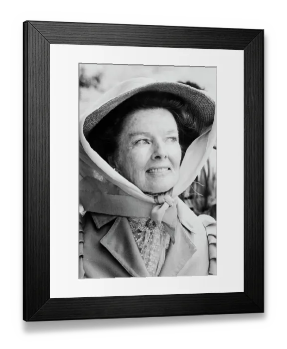 Framed Print : Katharine Hepburn in The Corn is Green Framed Print : Katharine Hepburn in The Corn is Green