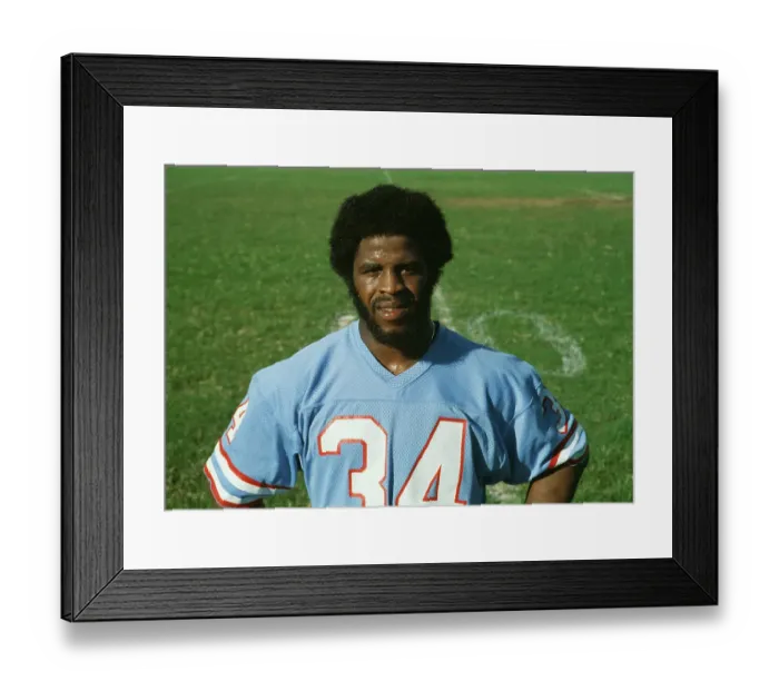 Framed Print : Earl Campbell Framed Print : Earl Campbell