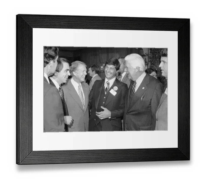 Framed Print : Jimmy Carter and Other Notables Framed Print : Jimmy Carter and Other Notables