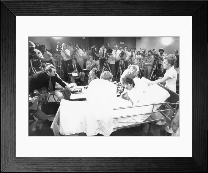 Framed Print : Snake-Bite Victim Attorney Paul Morantz Framed Print : Snake-Bite Victim Attorney Paul Morantz