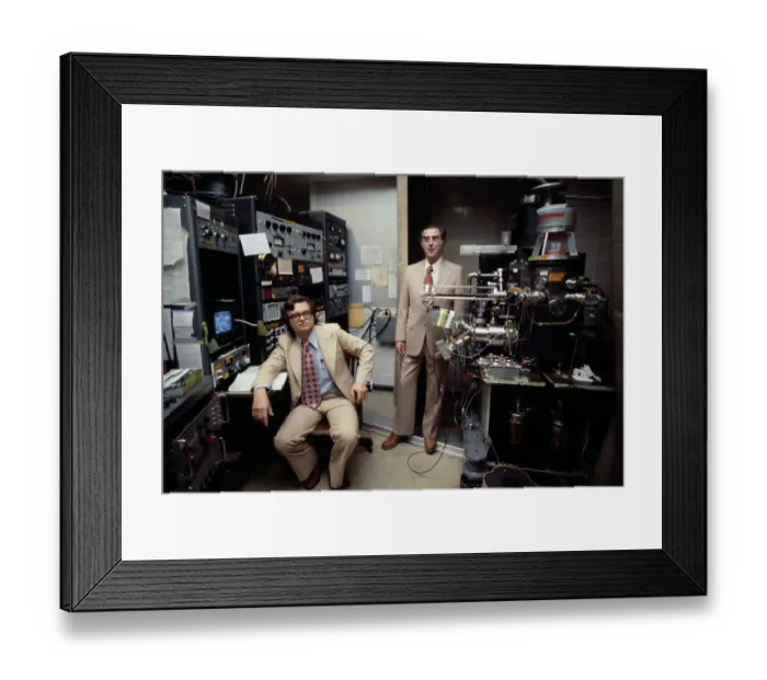 Framed Print : Michael Isaacson And Albert Crewe Framed Print : Michael Isaacson And Albert Crewe