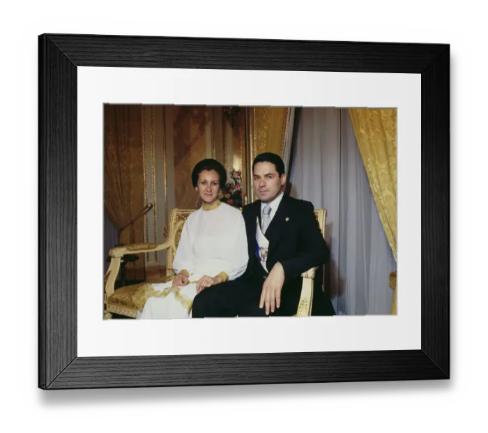 Framed Print : Aristides Royo And Wife Adela Framed Print : Aristides Royo And Wife Adela