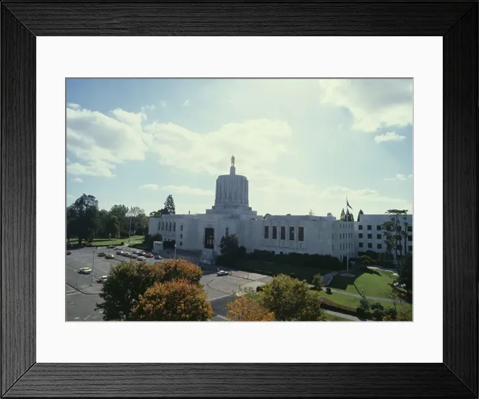 Framed Print : Oregon State Capitol Framed Print : Oregon State Capitol