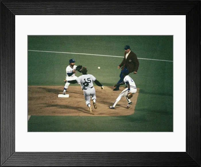 Framed Print : Kansas City Royals Vs New York Yankees Framed Print : Kansas City Royals Vs New York Yankees