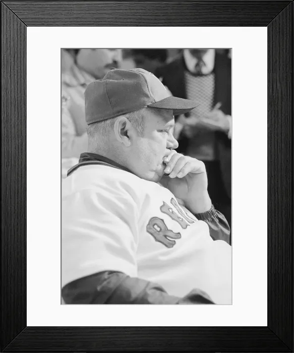 Framed Print : Portrait of Red Sox Manager Don Zimmer Framed Print : Portrait of Red Sox Manager Don Zimmer