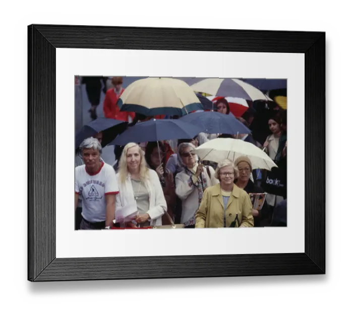 Framed Print : Queues On Fifth Avenue Framed Print : Queues On Fifth Avenue