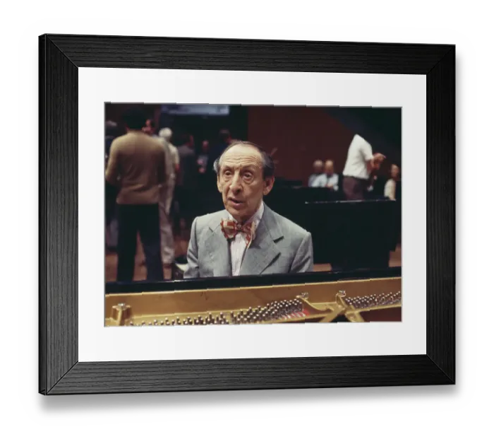 Framed Print : Vladimir Horowitz Framed Print : Vladimir Horowitz