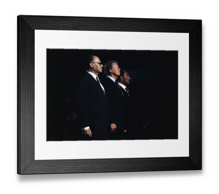 Framed Print : Anwar Sadat, Menachem Begin and Jimmy Carter Framed Print : Anwar Sadat, Menachem Begin and Jimmy Carter