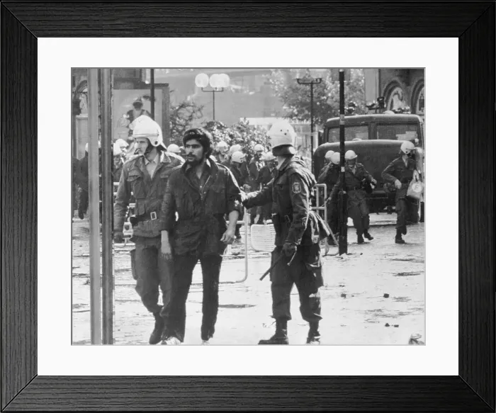 Framed Print : Iranian Anti-Shah Demonstrator Framed Print : Iranian Anti-Shah Demonstrator