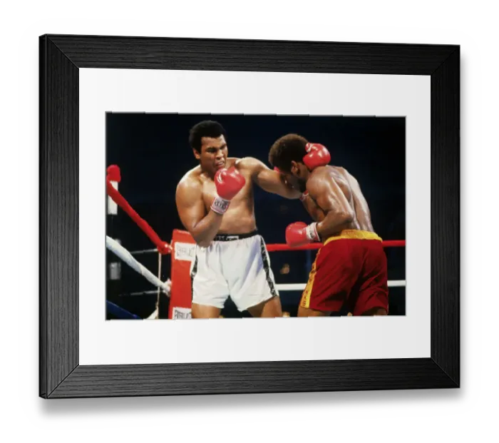 Framed Print : Leon Spinks and Muhammad Ali During Bout Framed Print : Leon Spinks and Muhammad Ali During Bout