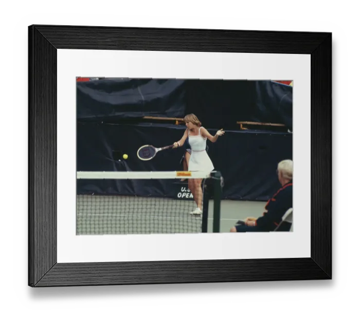 Framed Print : Chris Evert Framed Print : Chris Evert