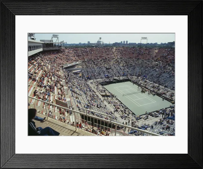 Framed Print : Flushing Meadows Stadium During US Open Framed Print : Flushing Meadows Stadium During US Open