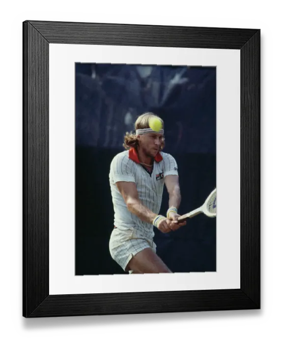 Framed Print : Bjorn Borg