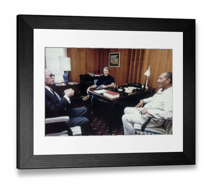 Framed Print : Begin, Carter And Sadat Framed Print : Begin, Carter And Sadat