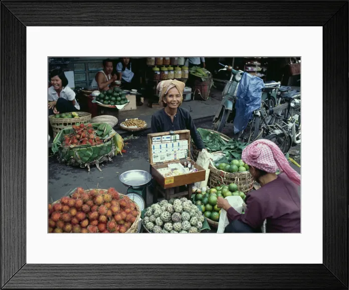 Framed Print : A Market In Ho Chi Minh City Framed Print : A Market In Ho Chi Minh City