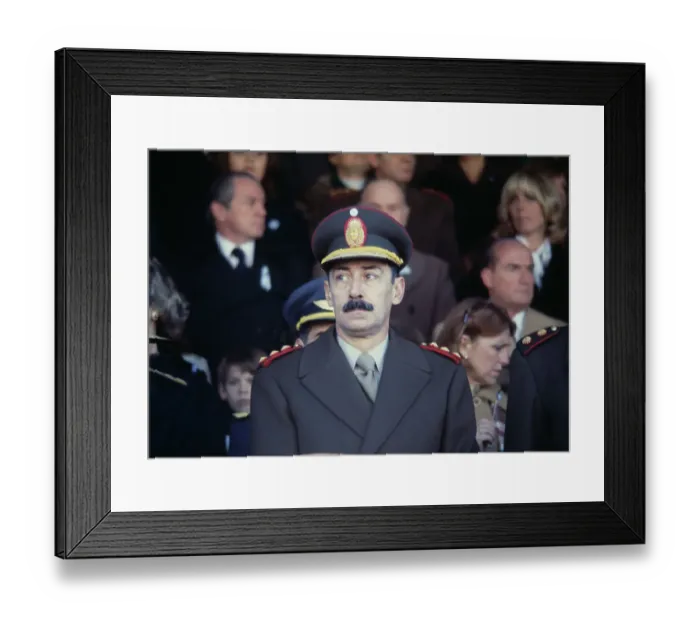 Framed Print : Jorge Rafael Videla Framed Print : Jorge Rafael Videla