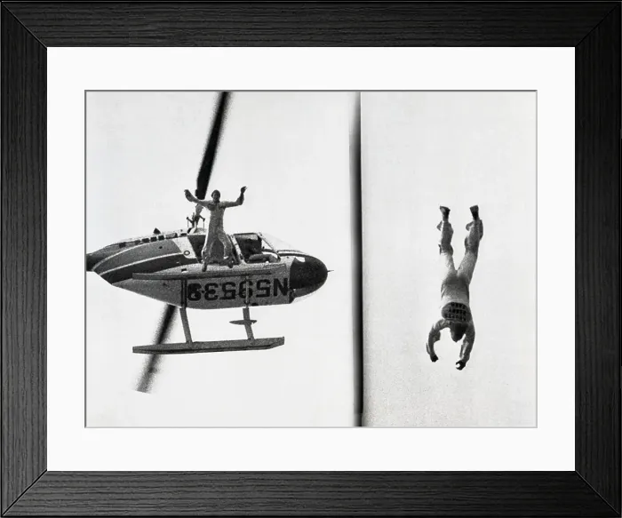 Framed Print : Stuntman Dar Robinson Framed Print : Stuntman Dar Robinson