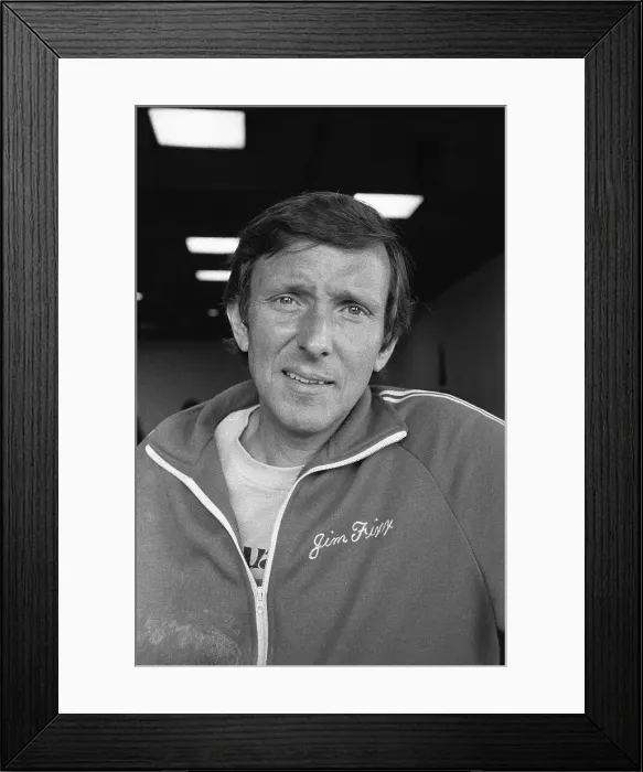 Framed Print : James Fixx Standing in Hallway Framed Print : James Fixx Standing in Hallway