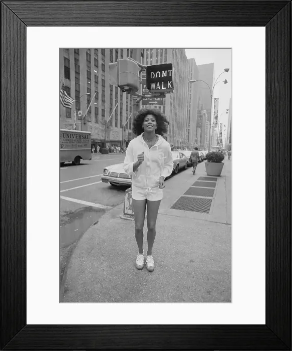 Framed Print : Gold Medalist Wilma Rudolph