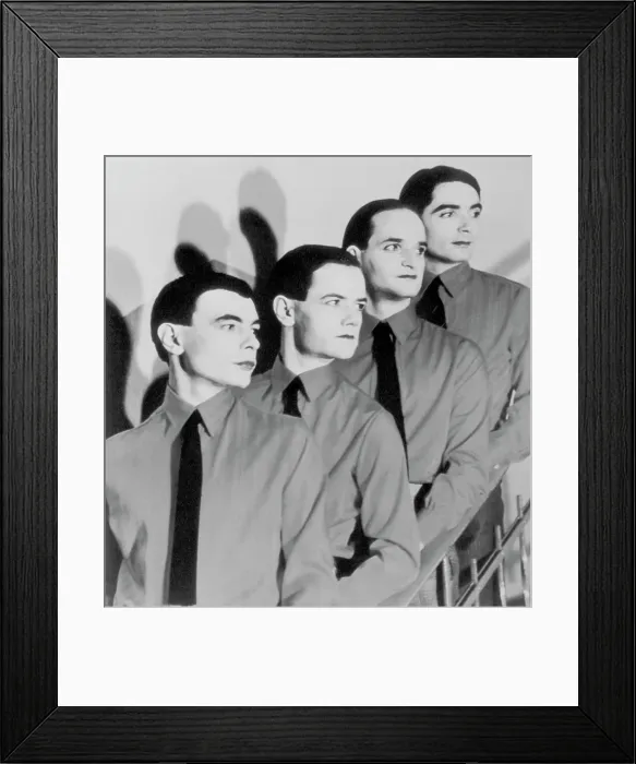 Framed Print : The Kraftwerk Rock Group Members Framed Print : The Kraftwerk Rock Group Members